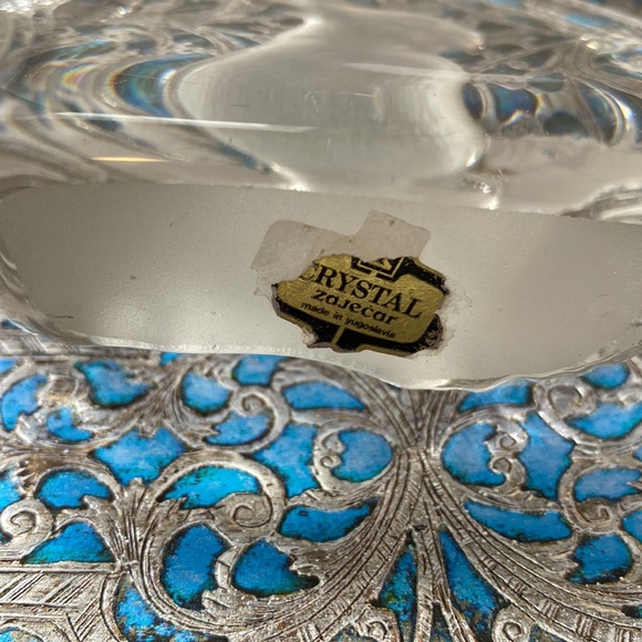 Vintage lead crystal bunny paperweight - Picture 5 of 5